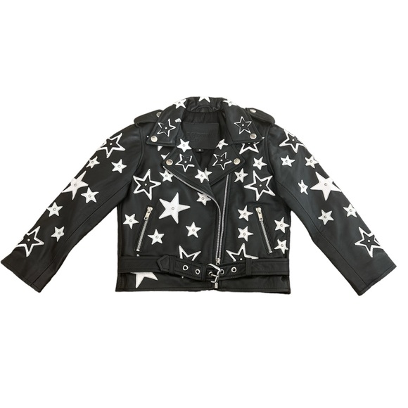 Kids Leather Moto Jacket⚜️ - Picture 1 of 3